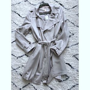 *NEW ❗️F21 Contemporary - Grey/Khaki Trench Duster